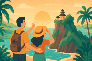 Ilustrasi Itinerary Bali 3 Hari